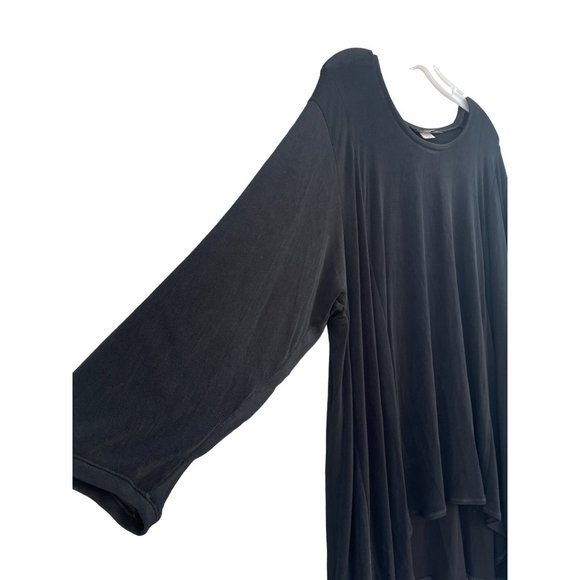 Dress to kill women’s one size Onesize black long dress or blouse 2X Oversized - Picture 9 of 9
